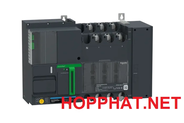 TA16D4S1254TPE - Bộ chuyển đổi nguồn tự động TransferPacT, 125A, 4P, núm xoay, khung 160A